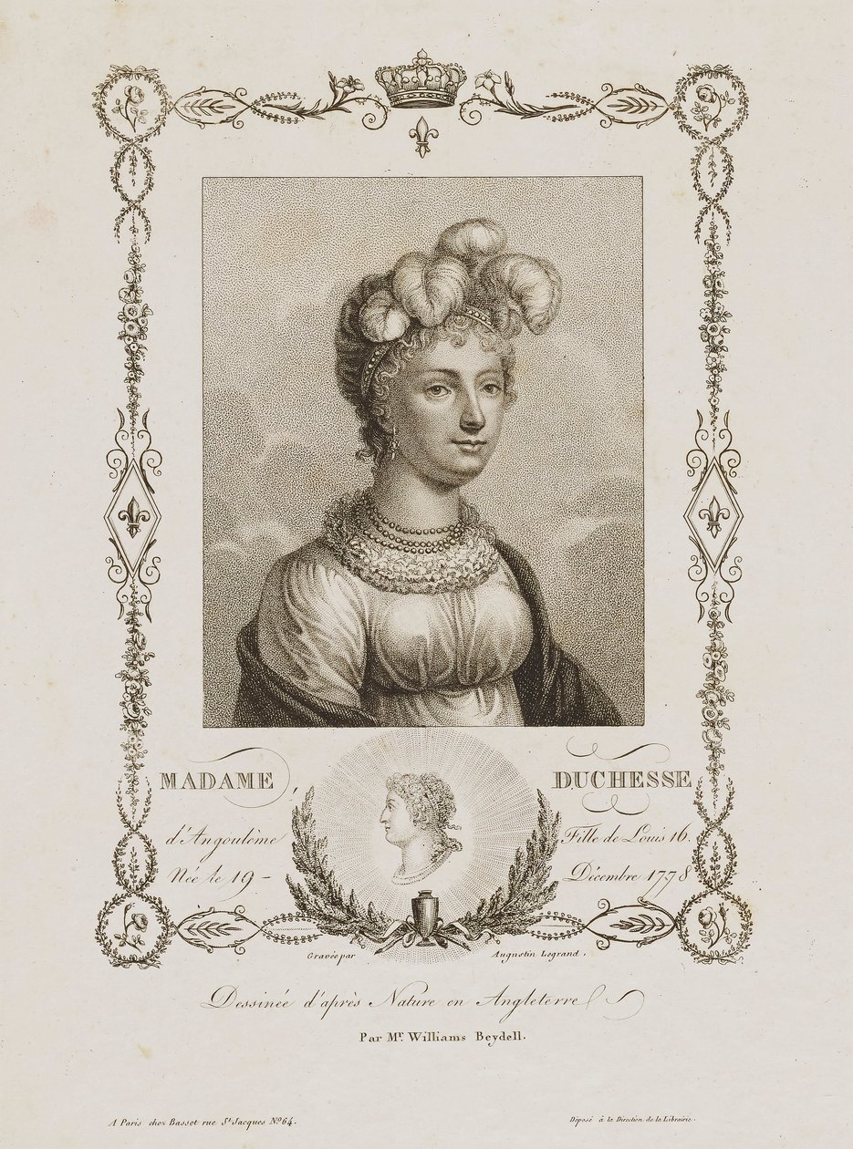 Madame Duchess by Auguste Claude Simon Legrand