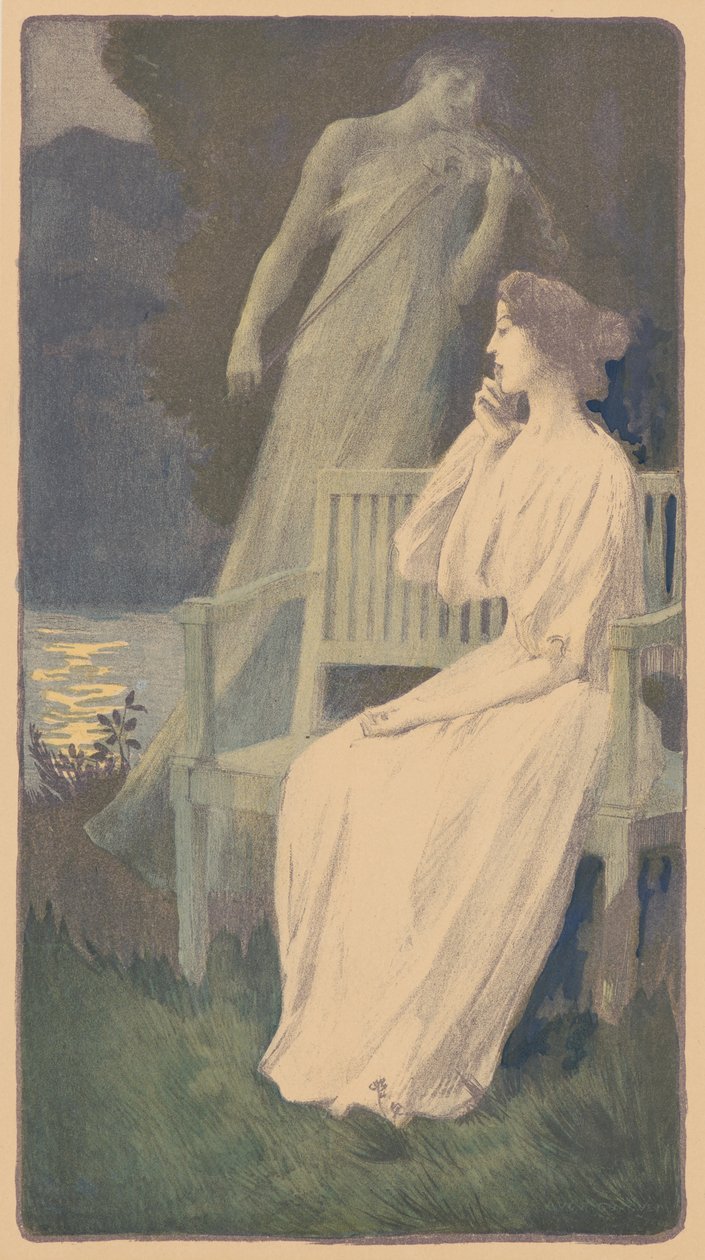 Andante Nocturne, ca. 1897 by Auguste Francois Gorguet