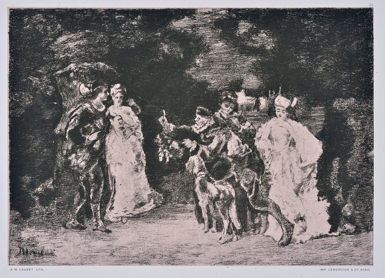 The Prize for Dance by Auguste Lauzet