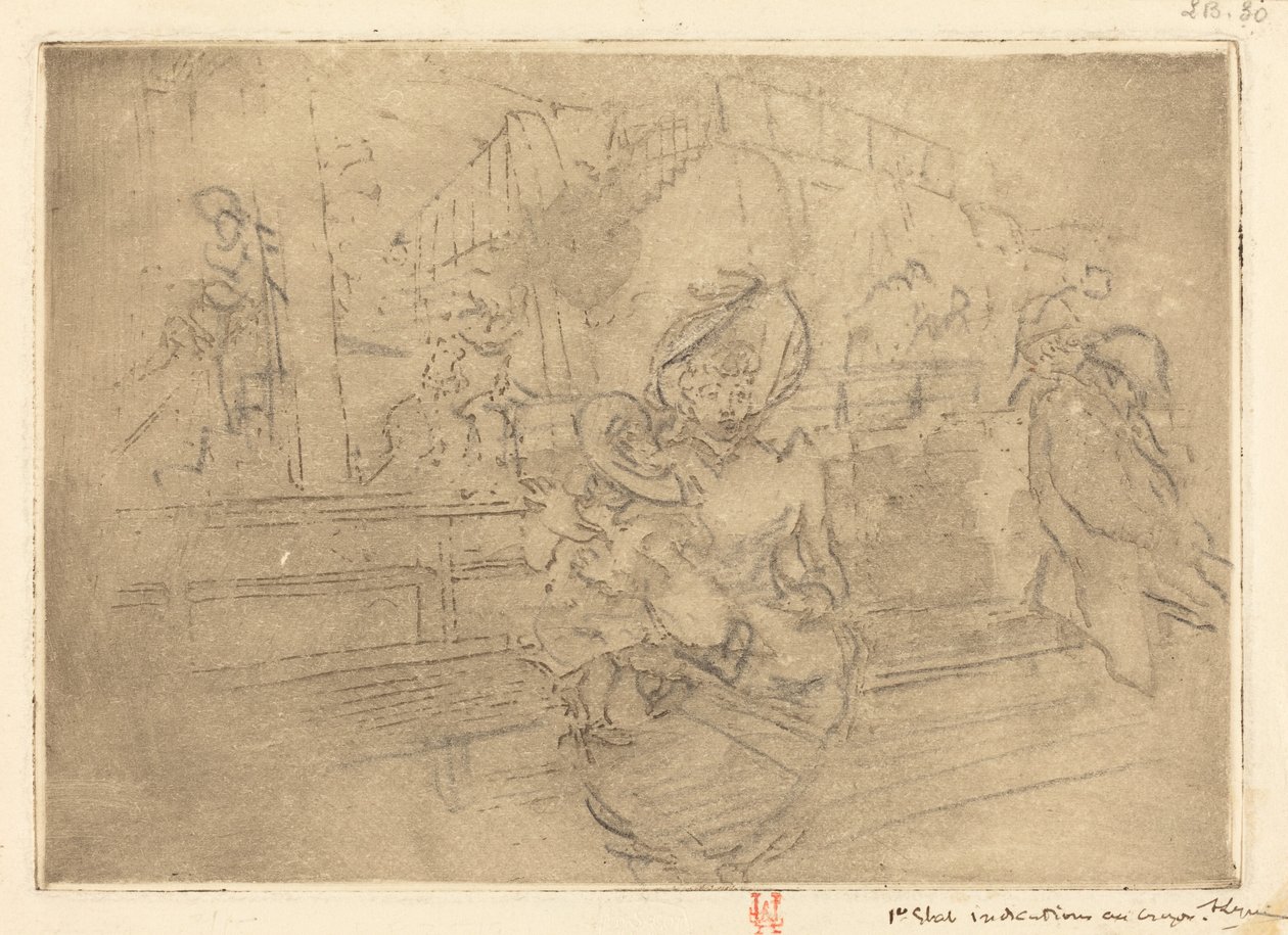 Departure for Greenwich by Auguste Lepere