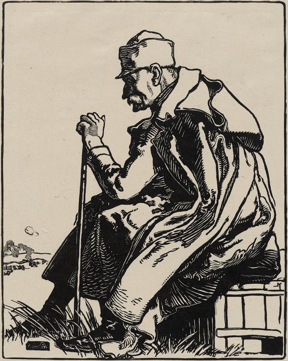 King Peter I by Auguste Lepere