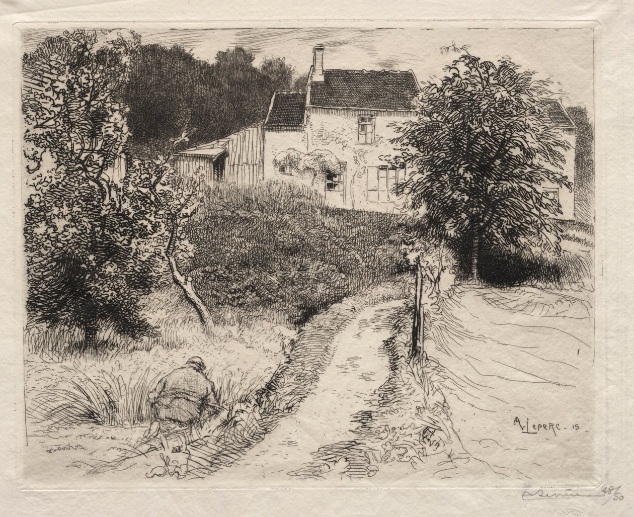A Bellot by Auguste Louis Lepère