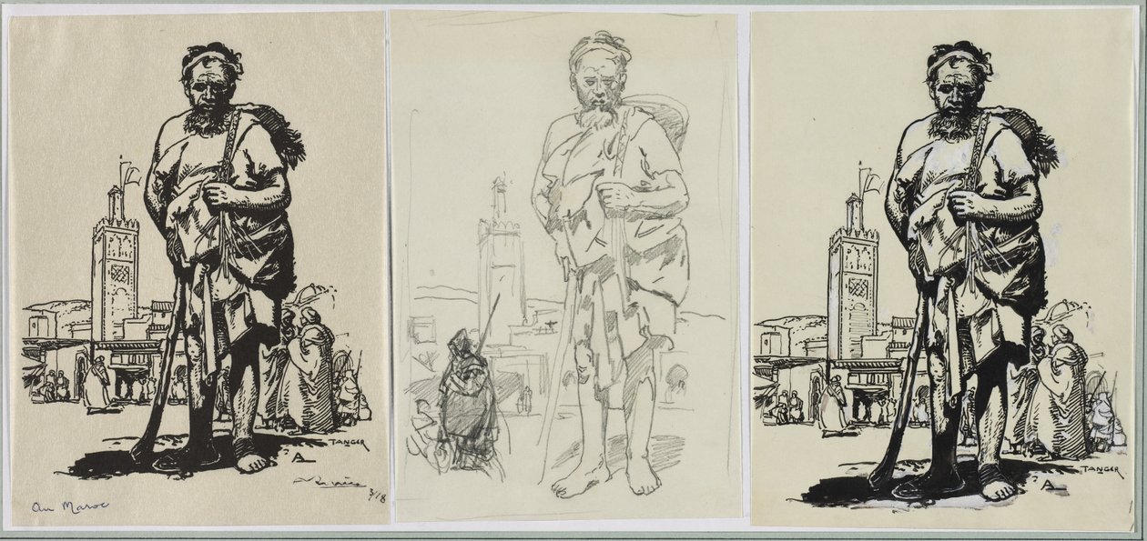 In Morocco by Auguste Louis Lepère