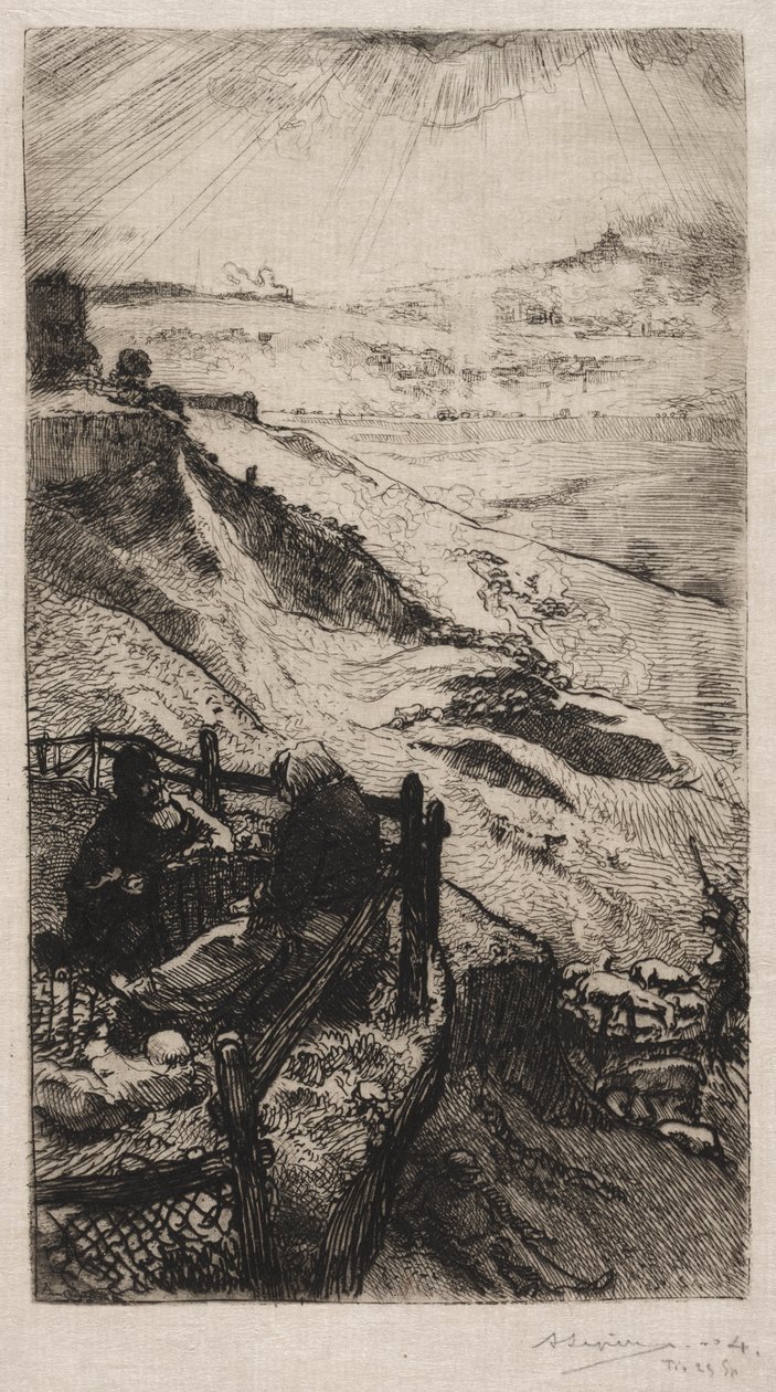 Quarries of America near Paris by Auguste Louis Lepère