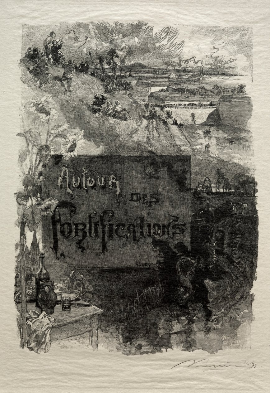 Frontispiece by Auguste Louis Lepère