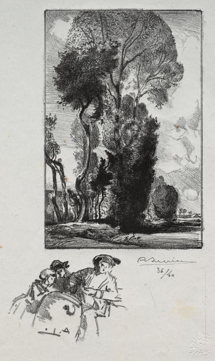 The Bocage by Auguste Louis Lepère