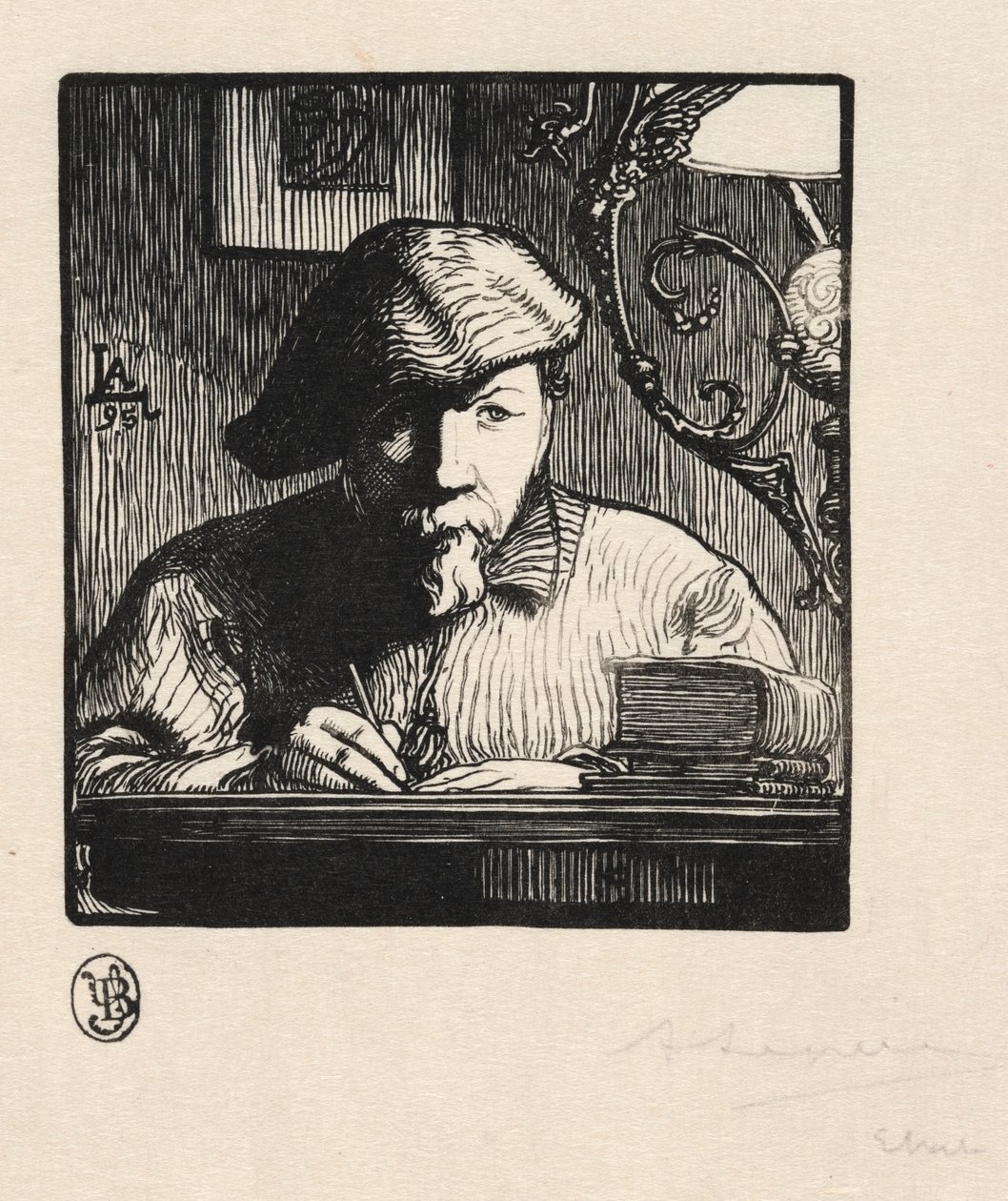 Self-Portrait by Auguste Louis Lepère