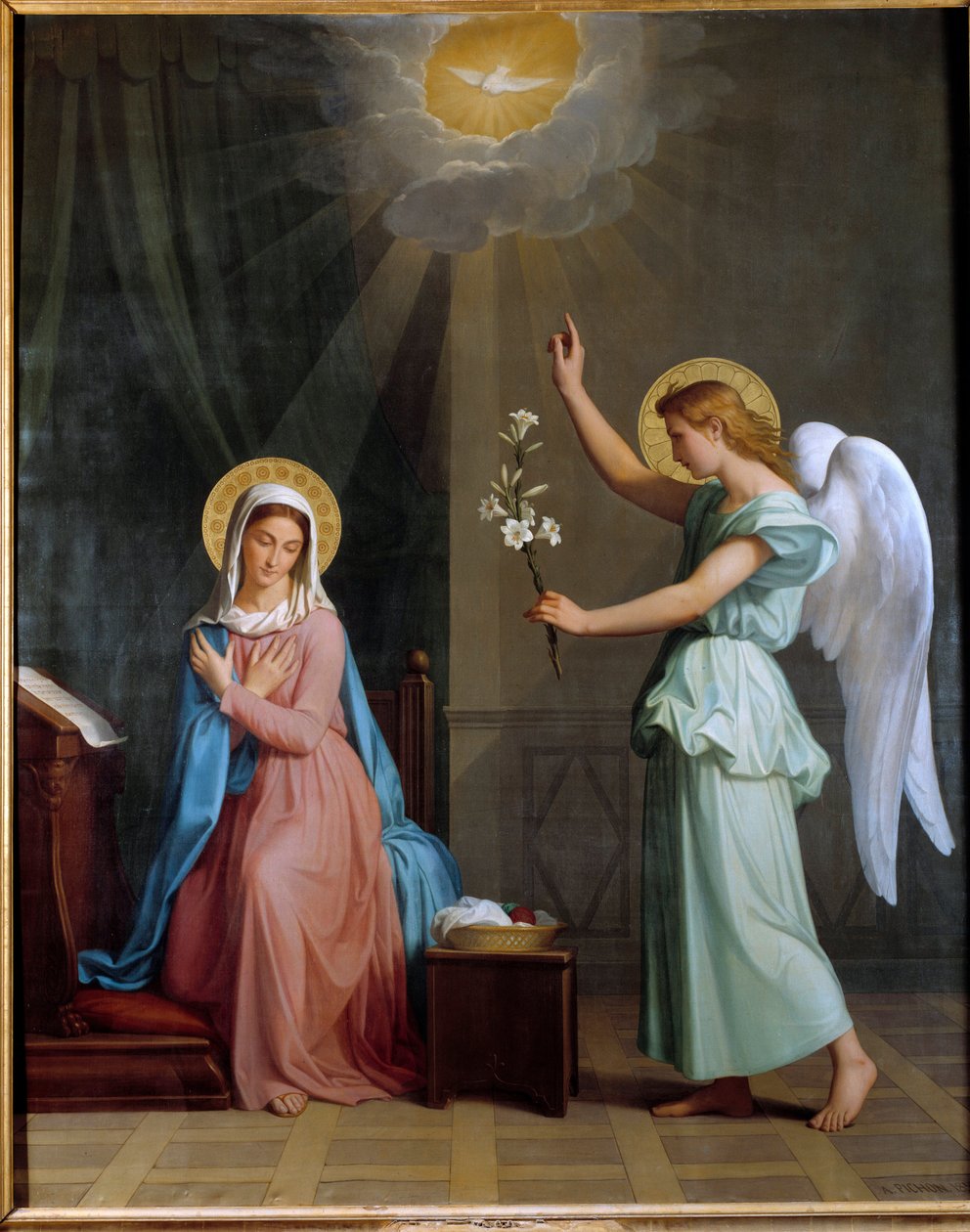 The Annunciation by Auguste Pichon