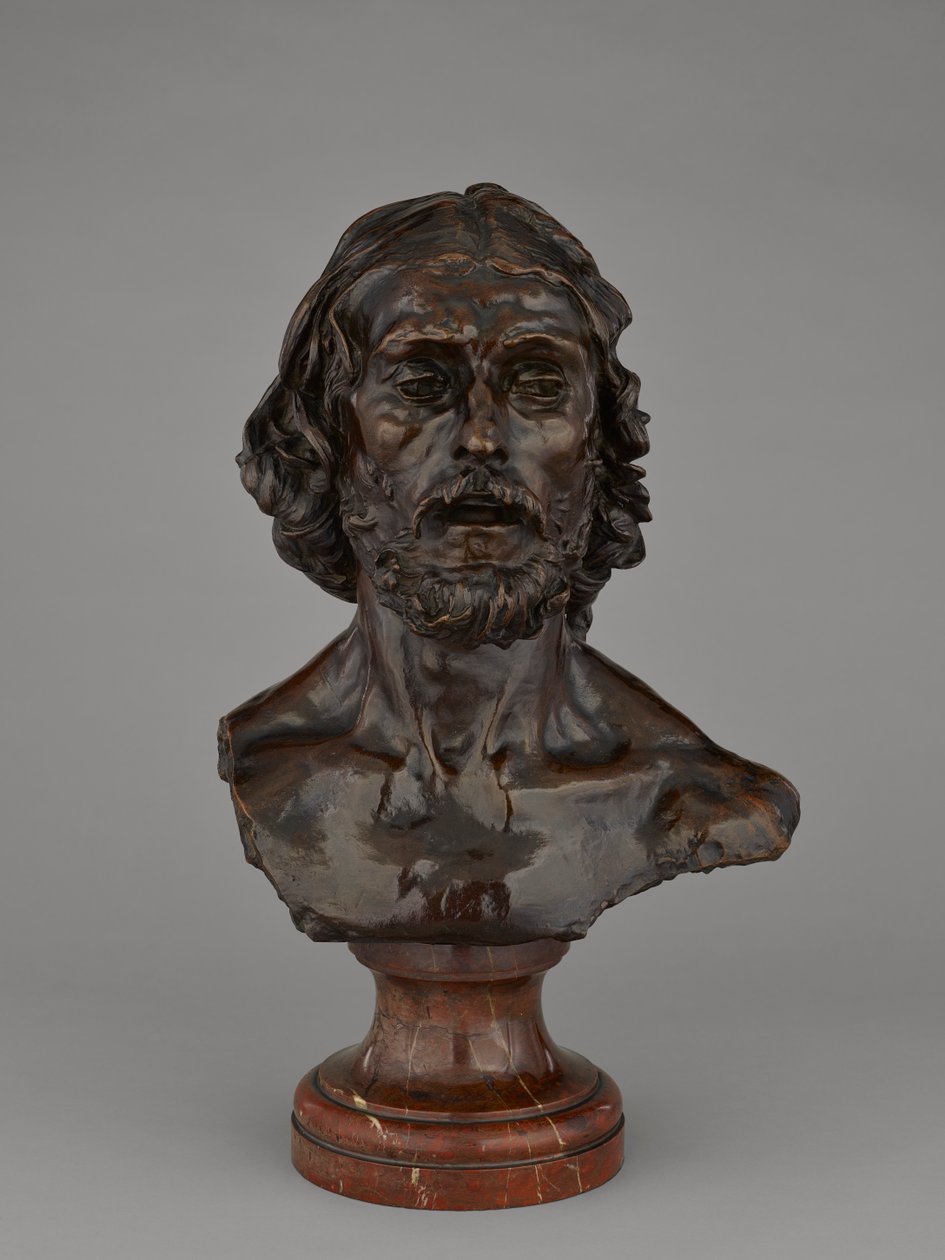 Bust of John the Baptist, 1886 by Auguste Rodin