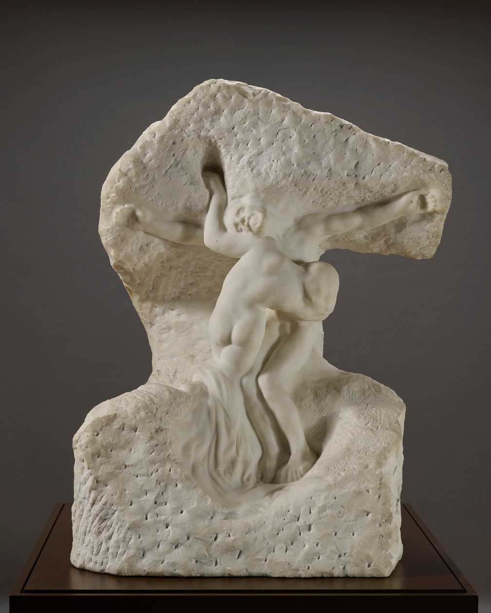 Christ and Mary Magdalene. by Auguste Rodin