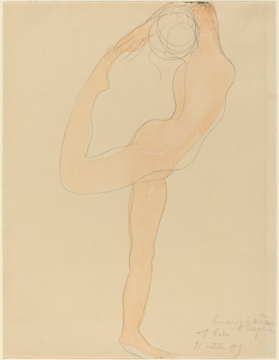 Dancing Figure by Auguste Rodin