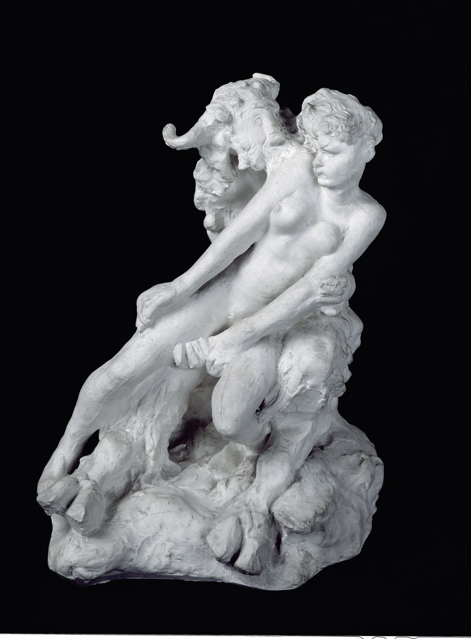 Faun and Nymph by Auguste Rodin