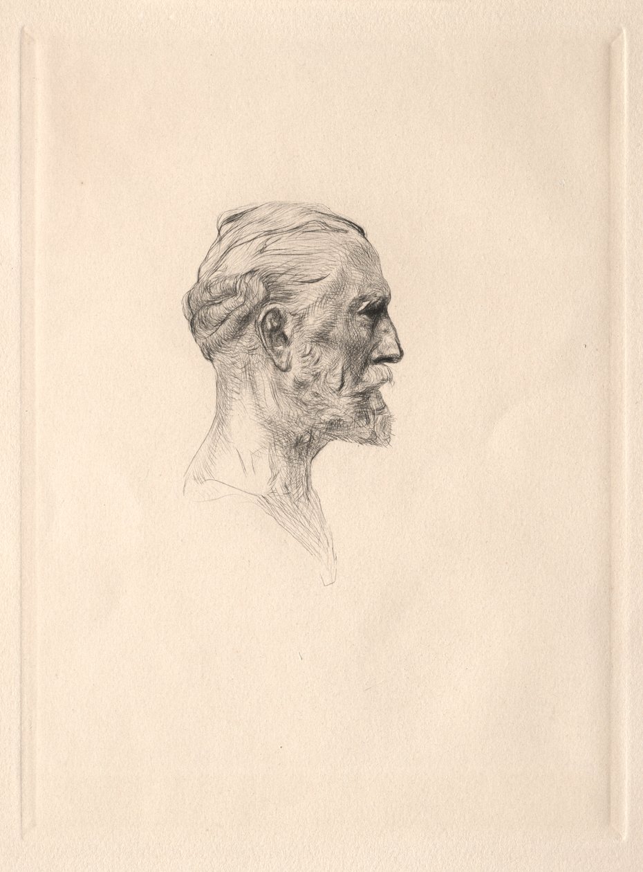 Portrait of Antonin Proust by Auguste Rodin