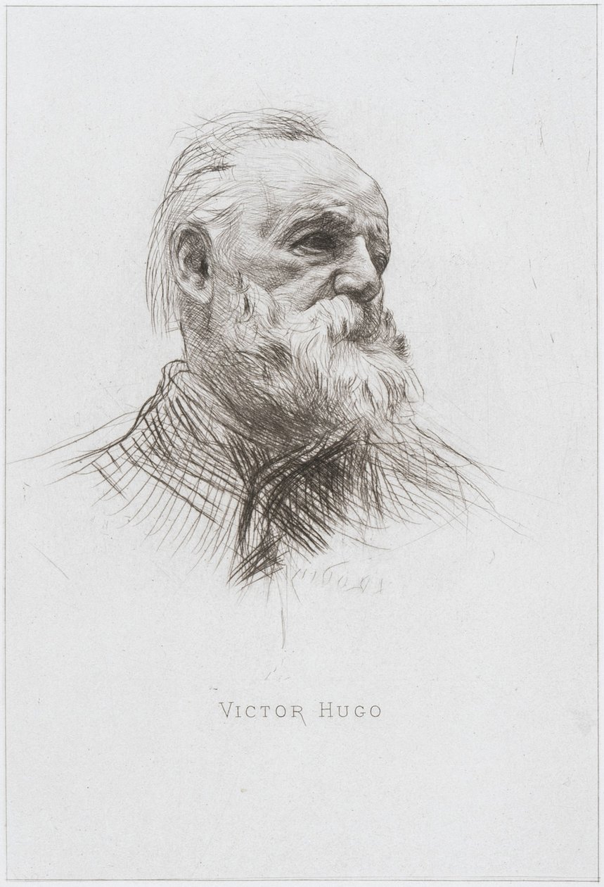 Victor Hugo, 1884 by Auguste Rodin