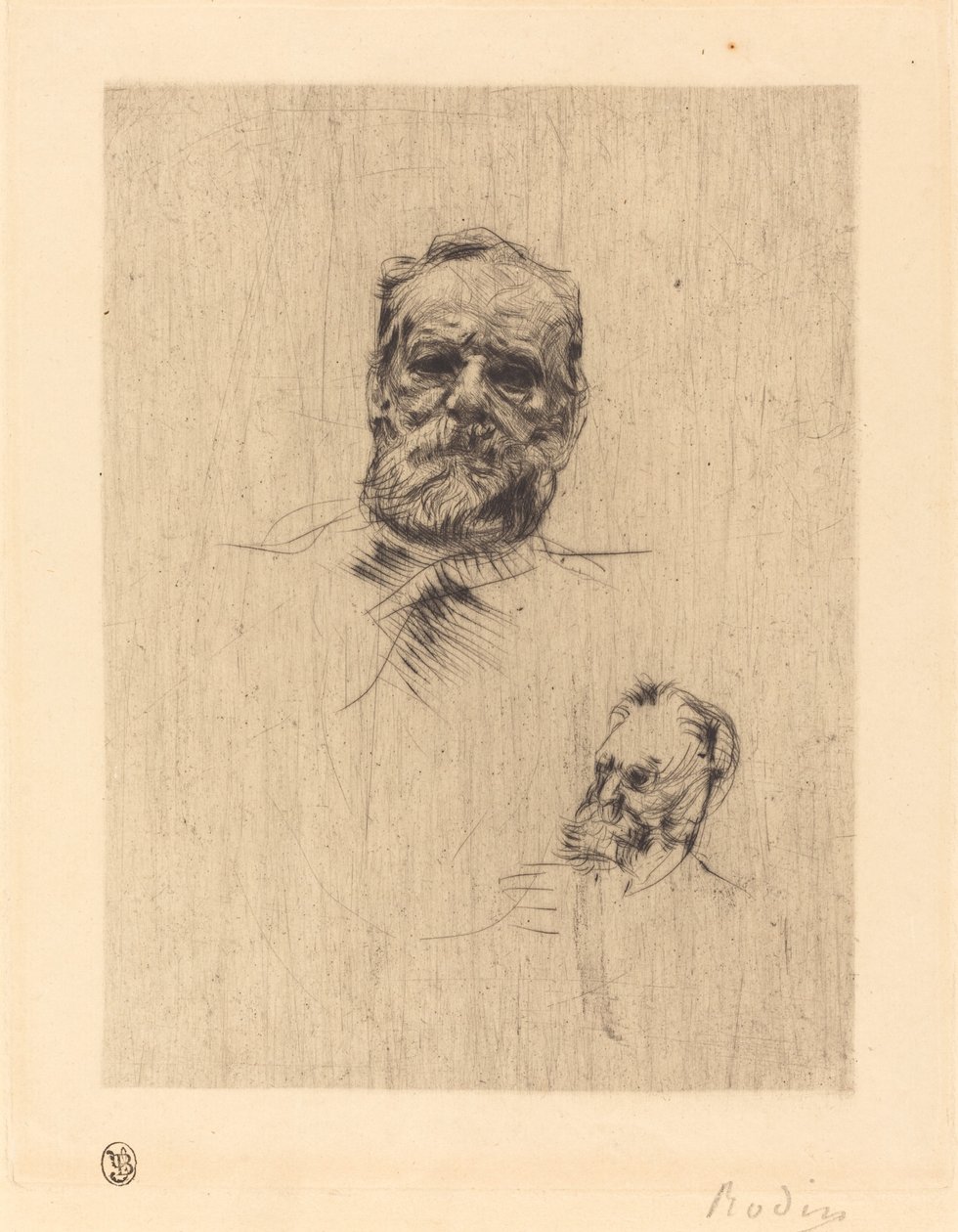 Victor Hugo, De Face by Auguste Rodin