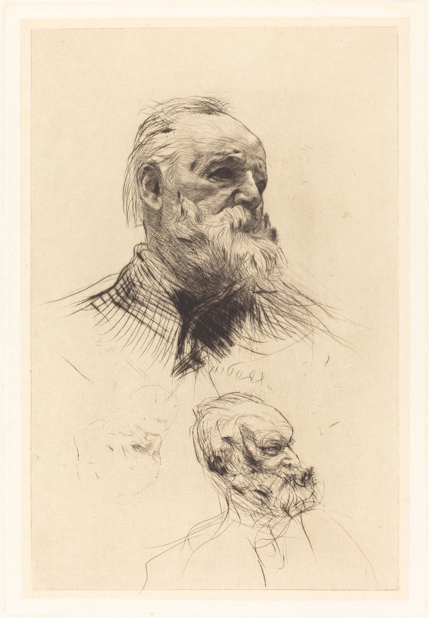 Victor Hugo, Three-Quarter View by Auguste Rodin
