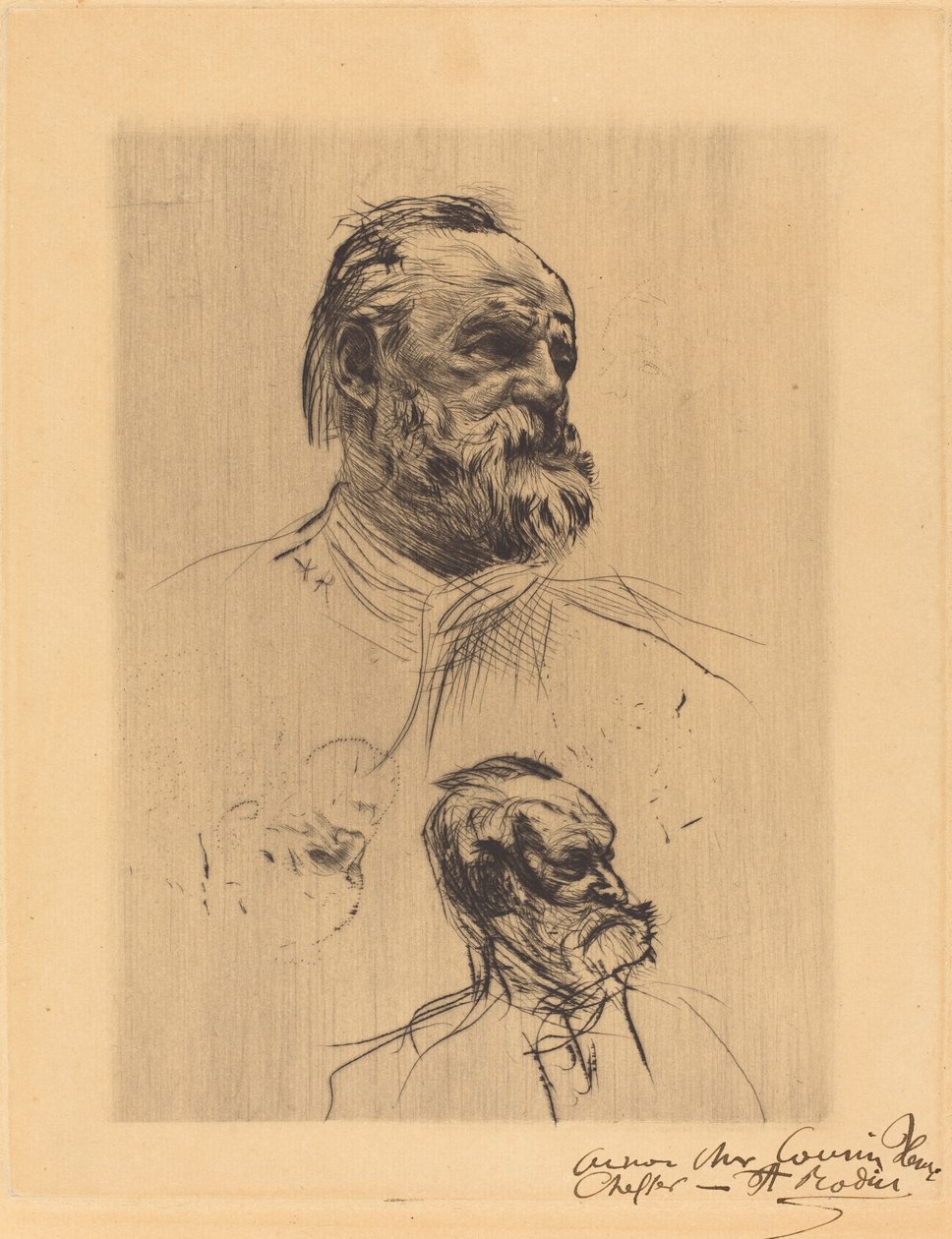 Victor Hugo, Three-Quarter View by Auguste Rodin