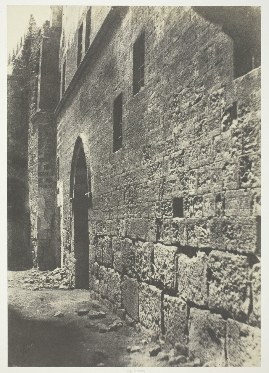 Jerusalem, German Inn by Auguste Salzmann