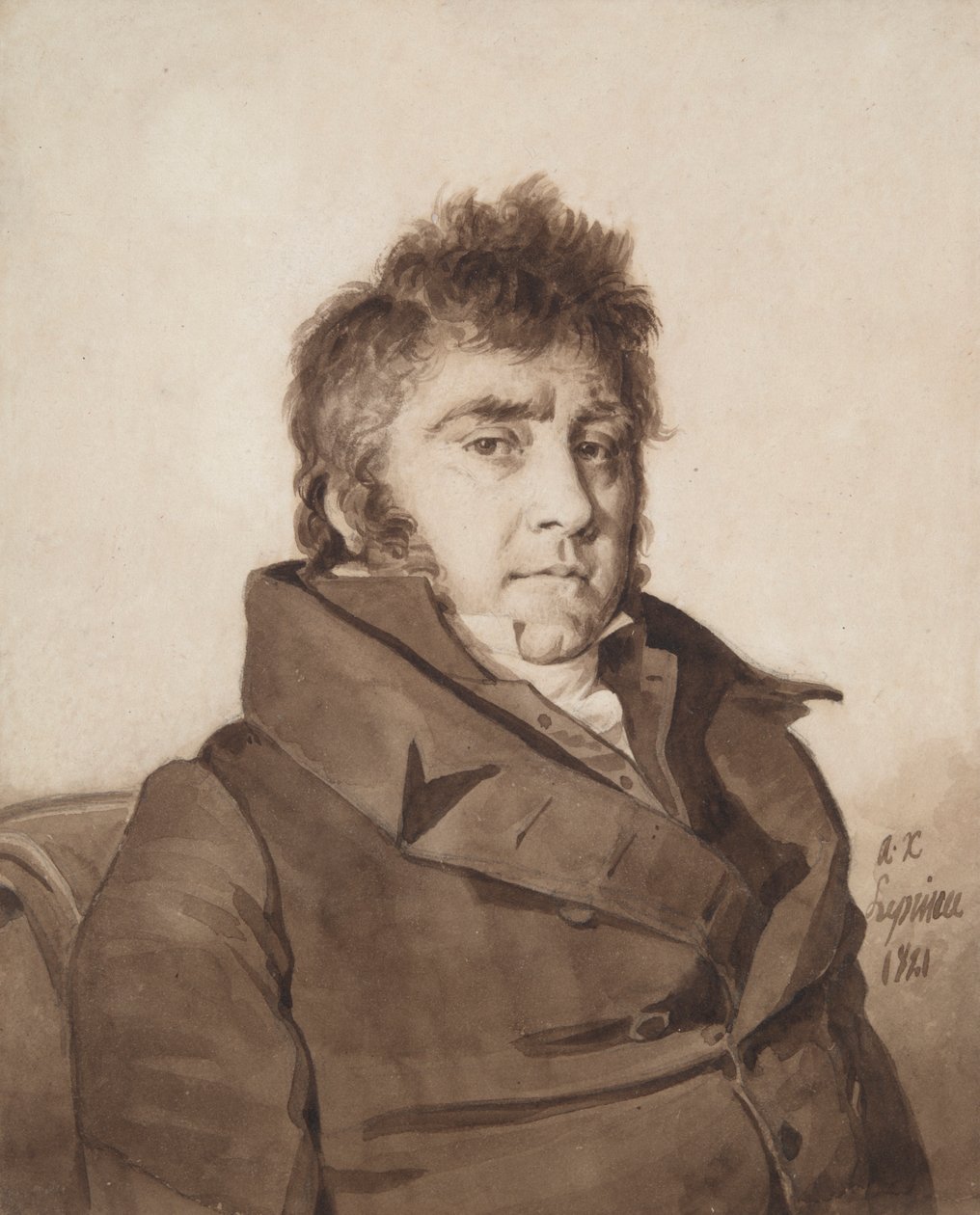 Portrait of the Artist by Auguste Xavier Leprince