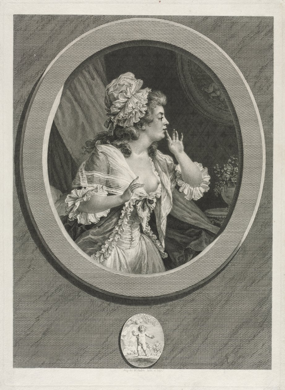 At Least Be Discreet by Augustin de Saint Aubin
