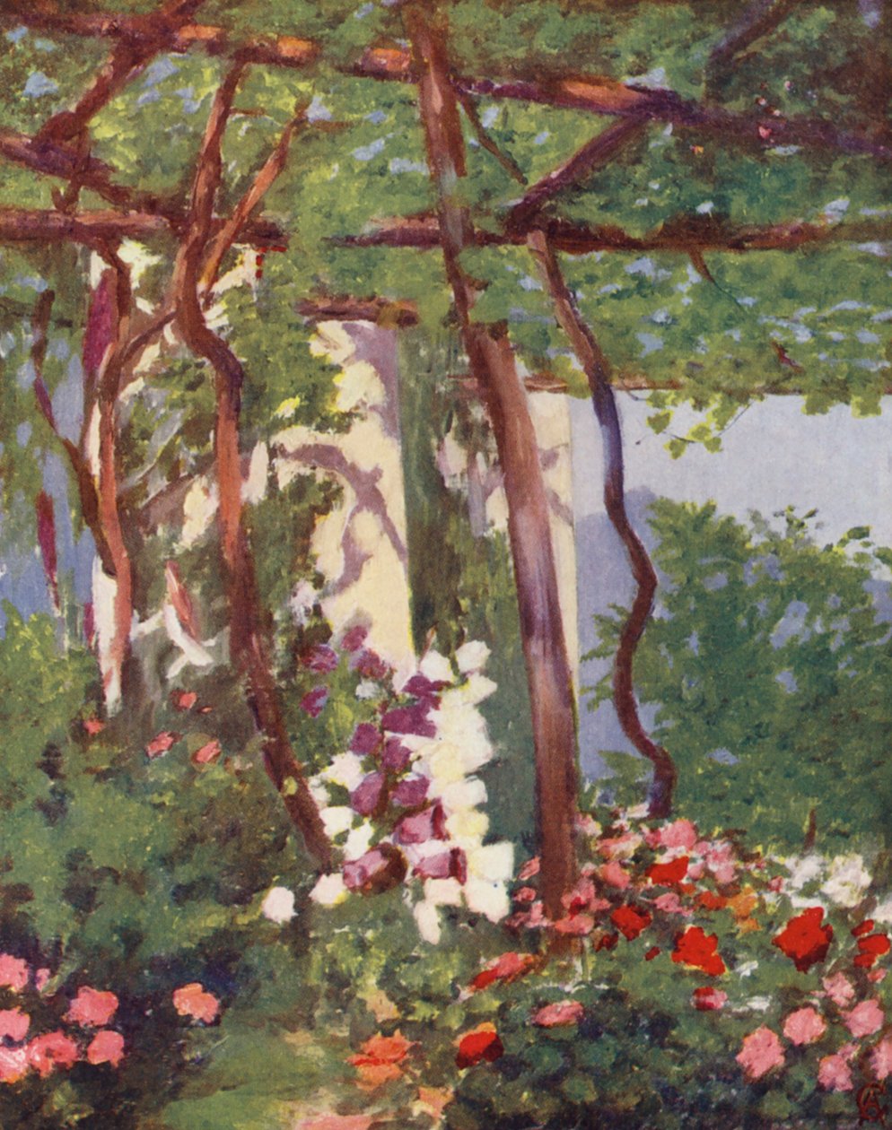 Garden, Villa Palumbo, Ravello by Augustine Fitzgerald