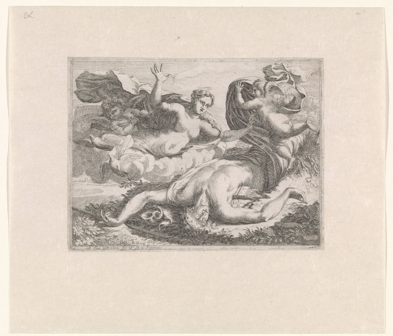 Venus Mourning at the Dead Adonis by Augustinus Terwesten (I)