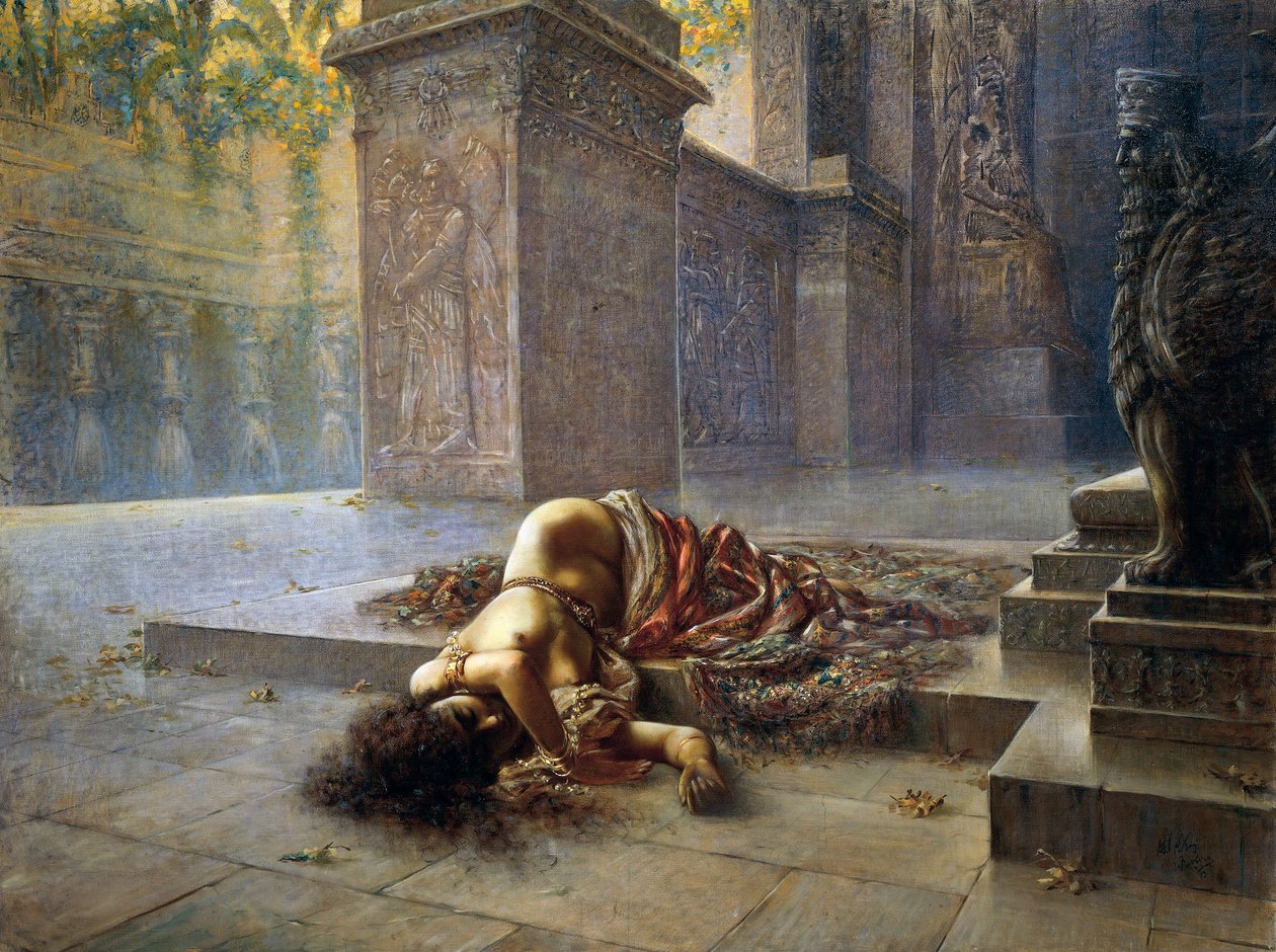 Semiramis Dying on Nino