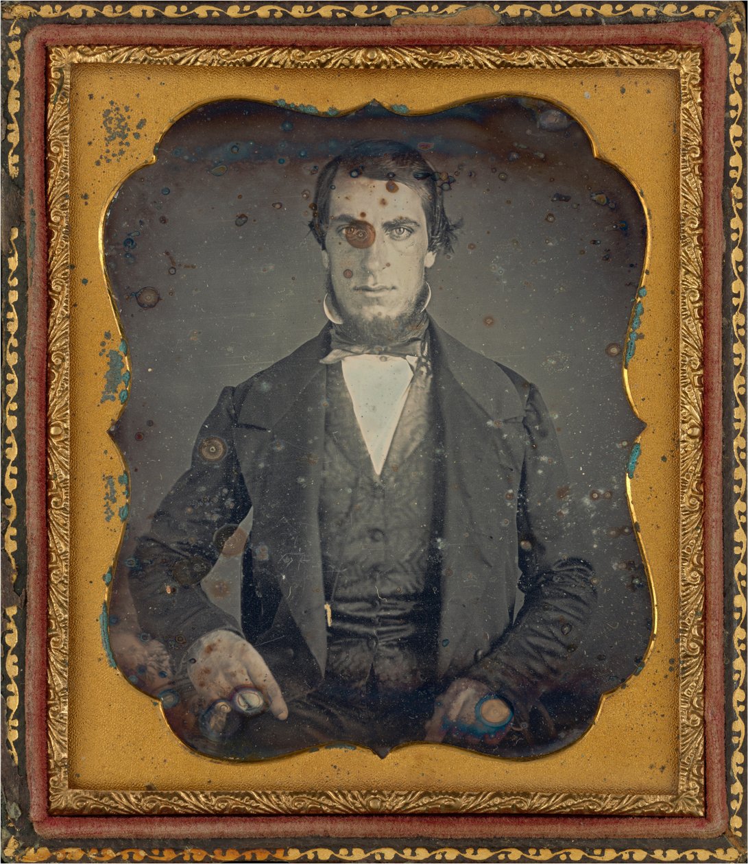 Portrait of a Man, c. 1845 by Augustus Washington