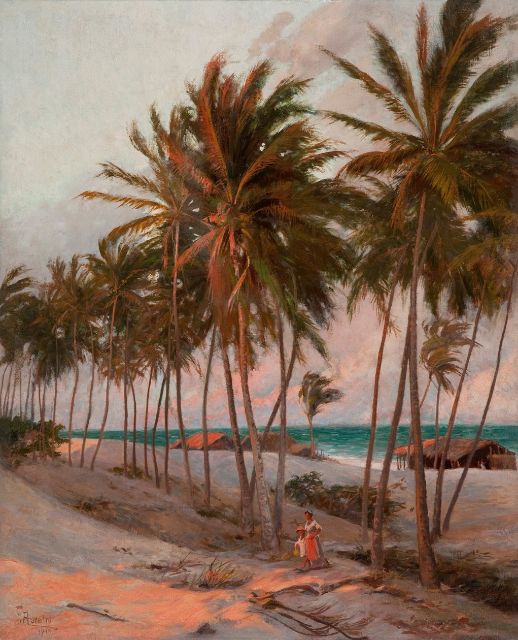 Beach in Fortaleza by Aur%C3%A9lio Figueiredo