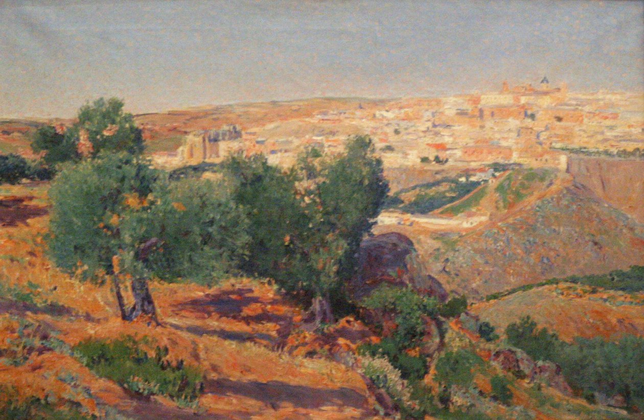 View of Toledo from La Vega Baja by Aureliano de Beruete