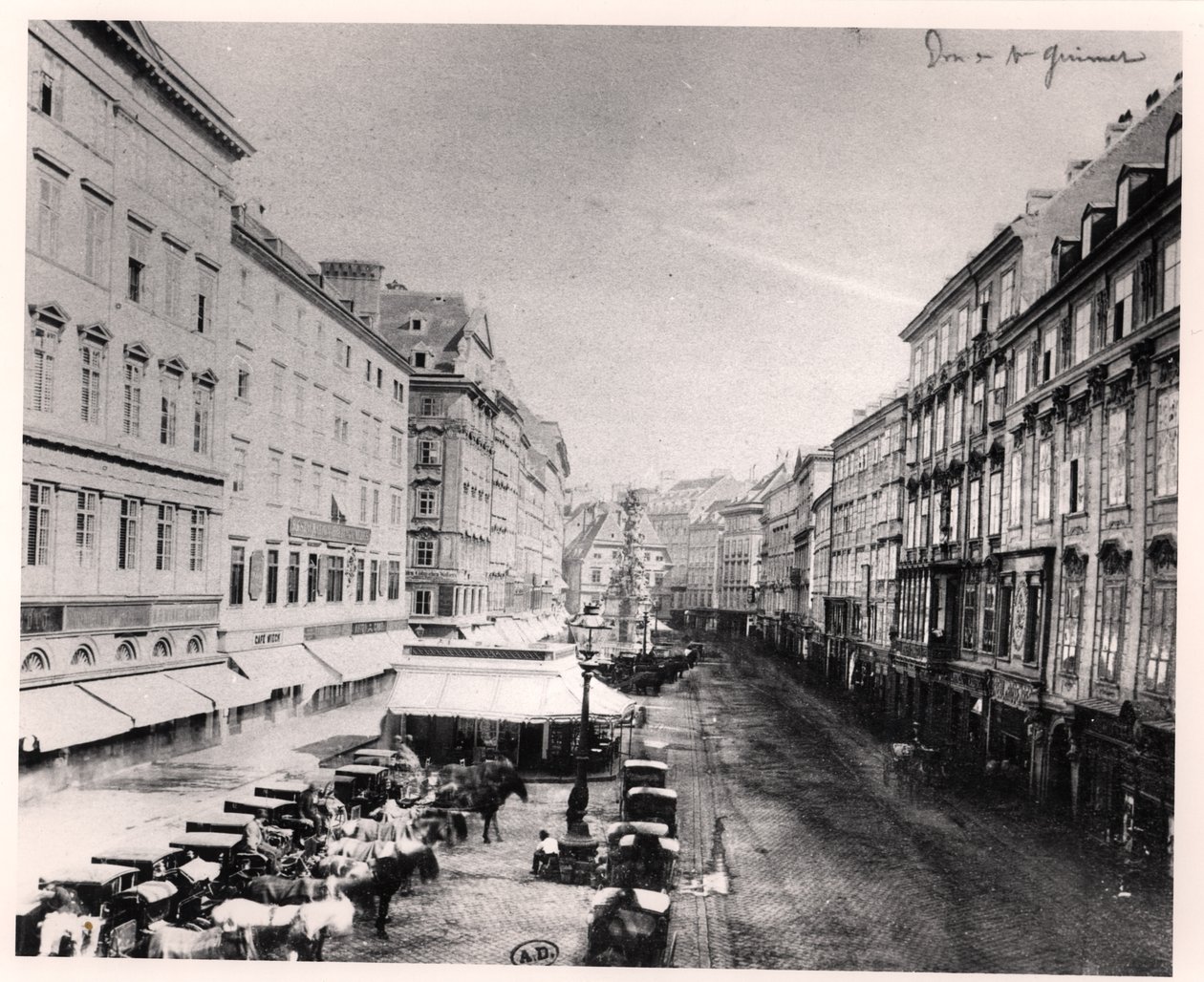 View of the Graben, Vienna by Austrian Photographer