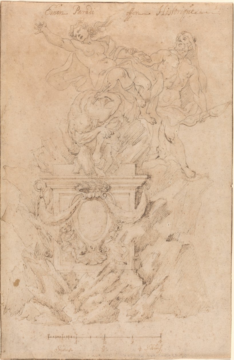 The Rescue of Deianeira by Austrian 18th Century