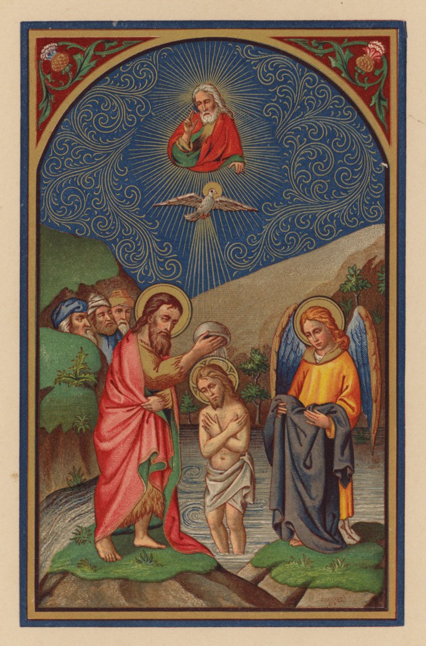 Baptism of Our Lord Jesus Christ by Austrian School