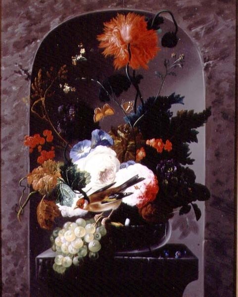 Still Life with a Finch by Austrian School