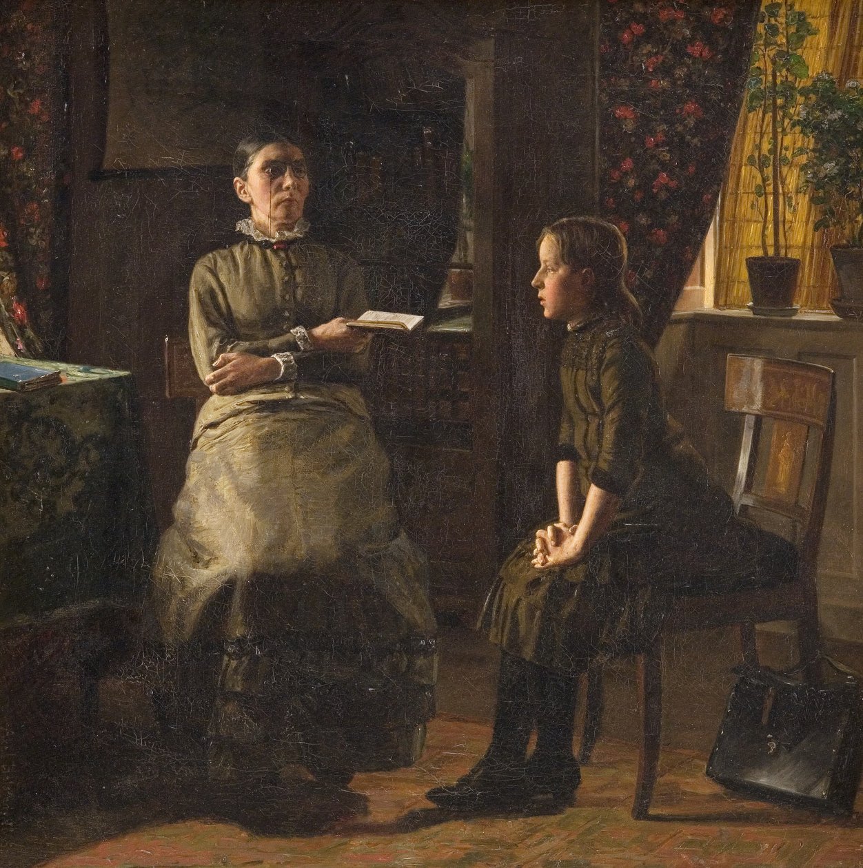 Teacher and Student by Axel Helsted