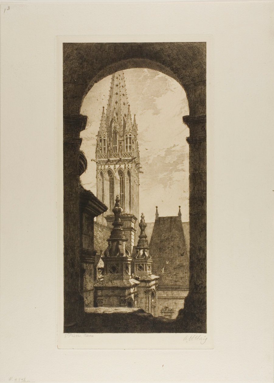 St. Pierre, Caen by Axel Herman Haig