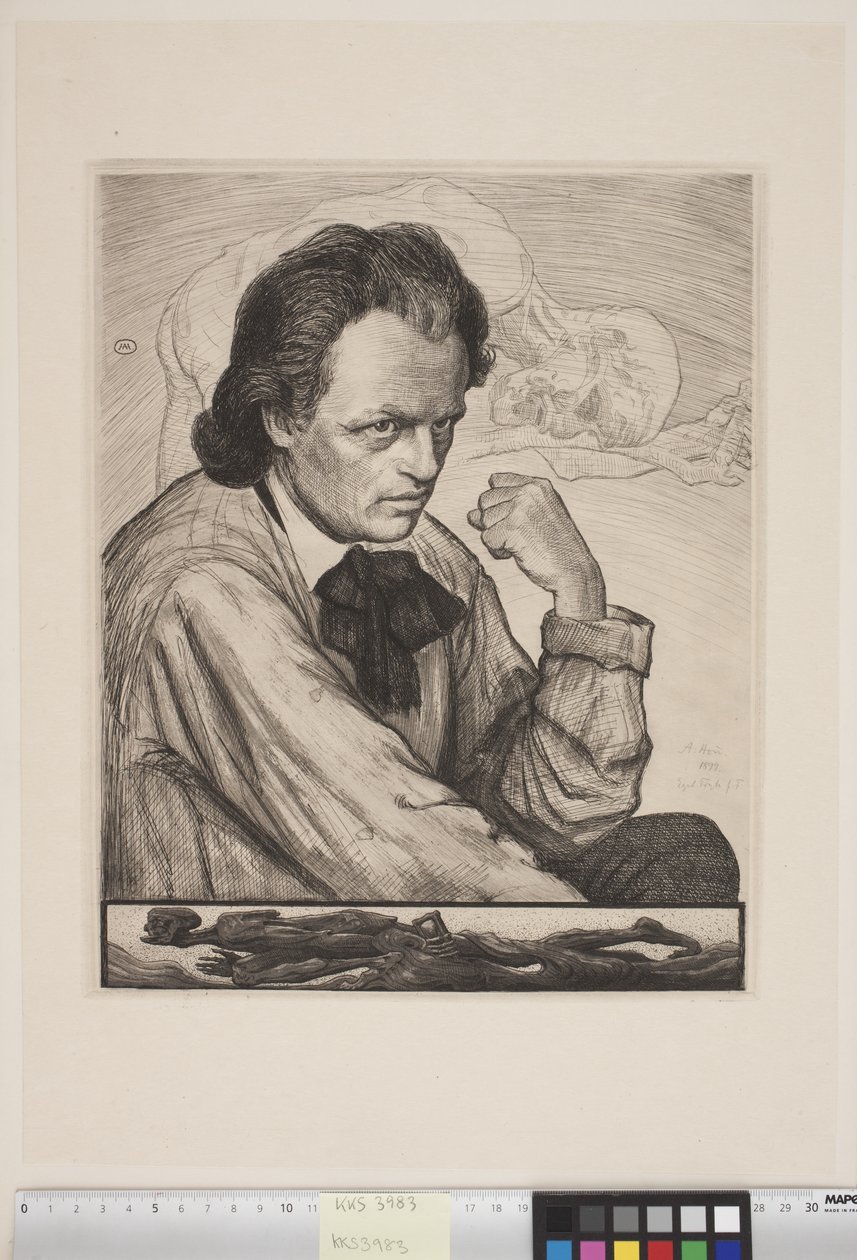 The Sculptor Niels Hansen Jacobsen by Axel Hou