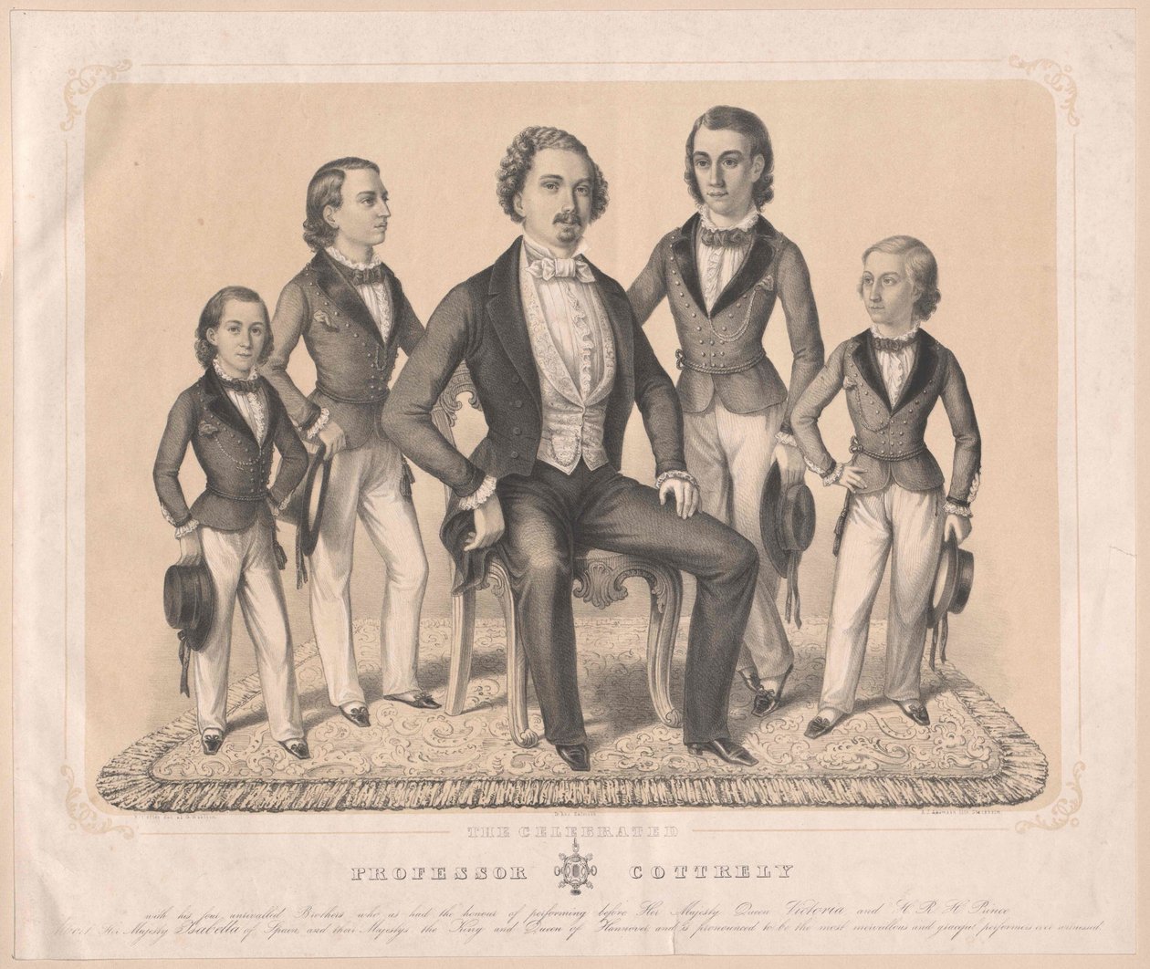 Group The family of artists Cottrely by Axel Jakob Salmson