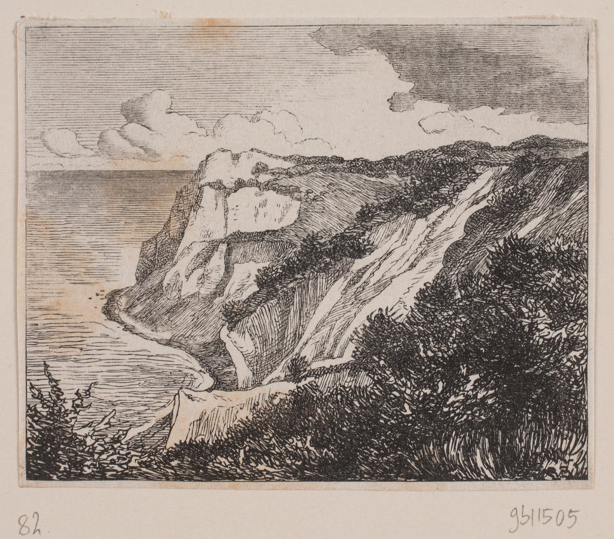 Møens Klint by Axel Theodor Kittendorff