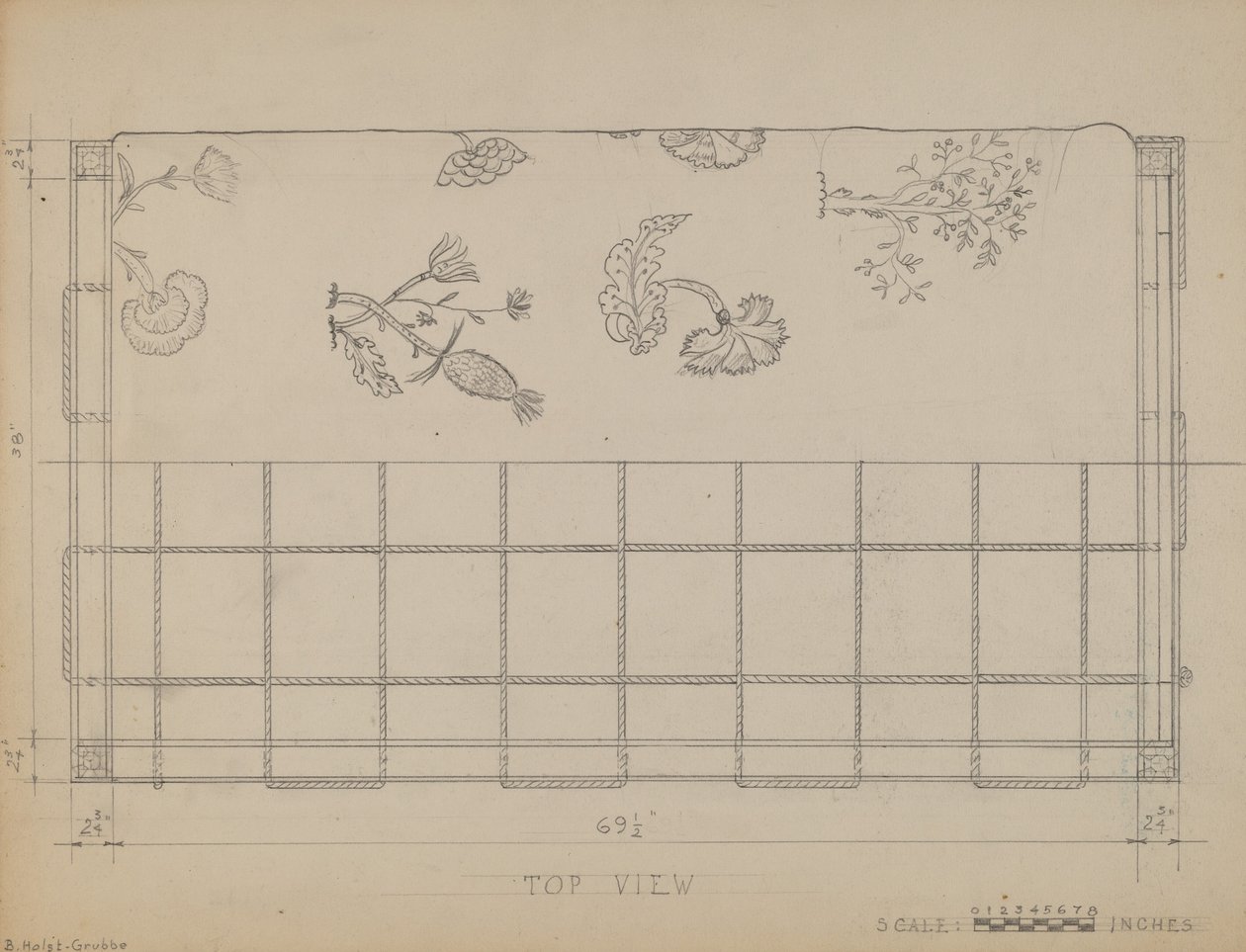 Bed by B. Holst Grubbe