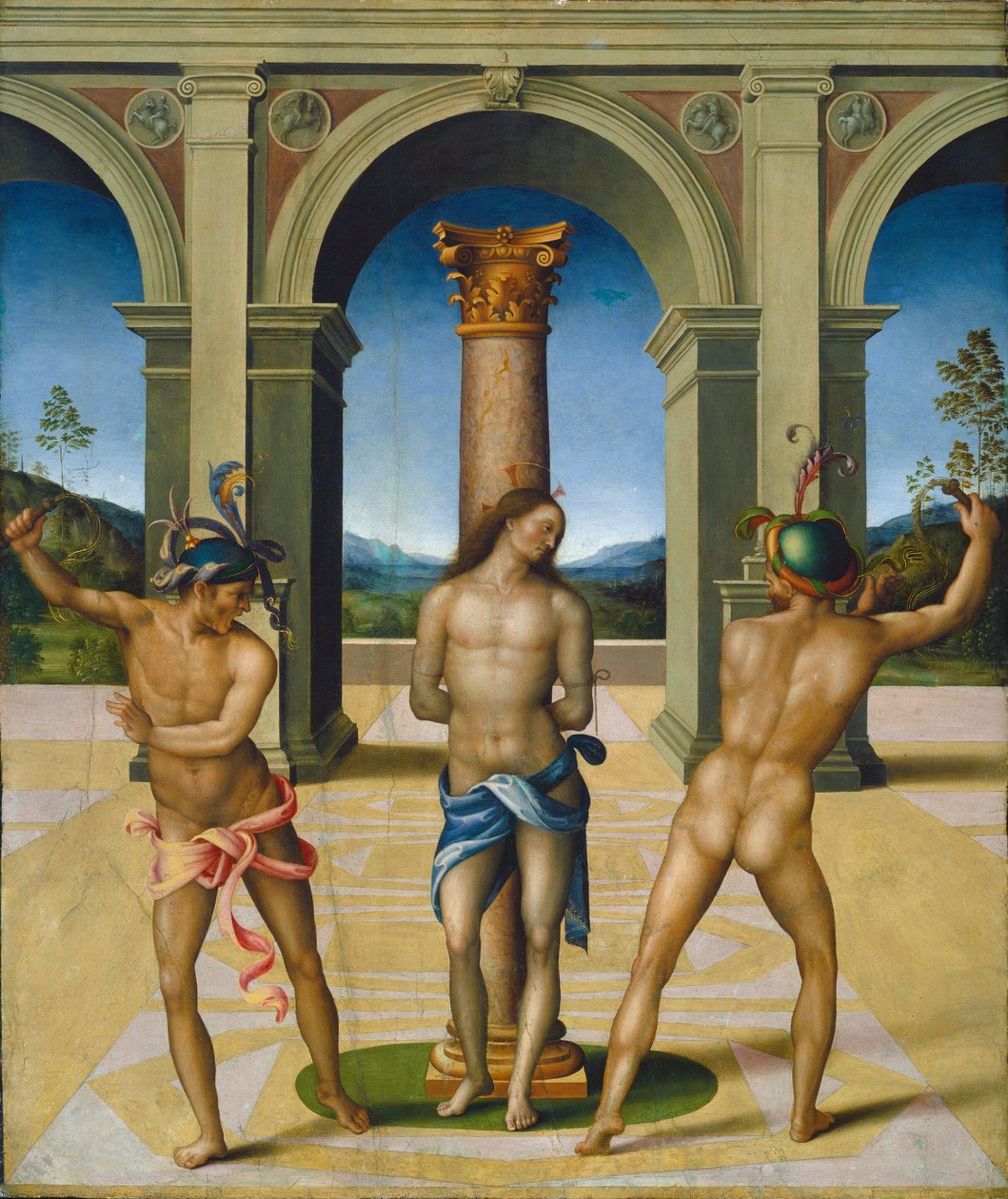 The Flagellation of Christ by Bacchiacca