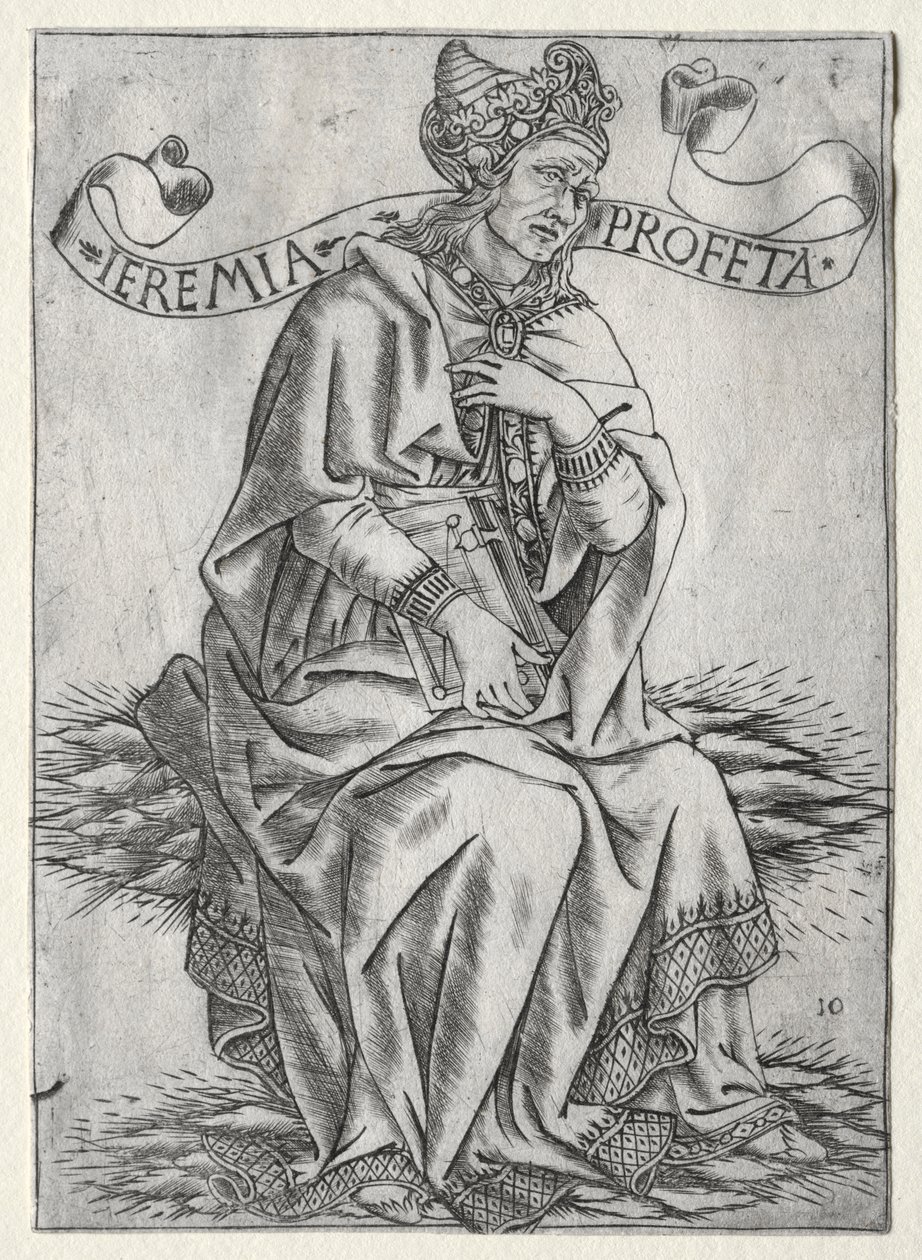 The Prophets: Jeremiah by Baccio Baldini