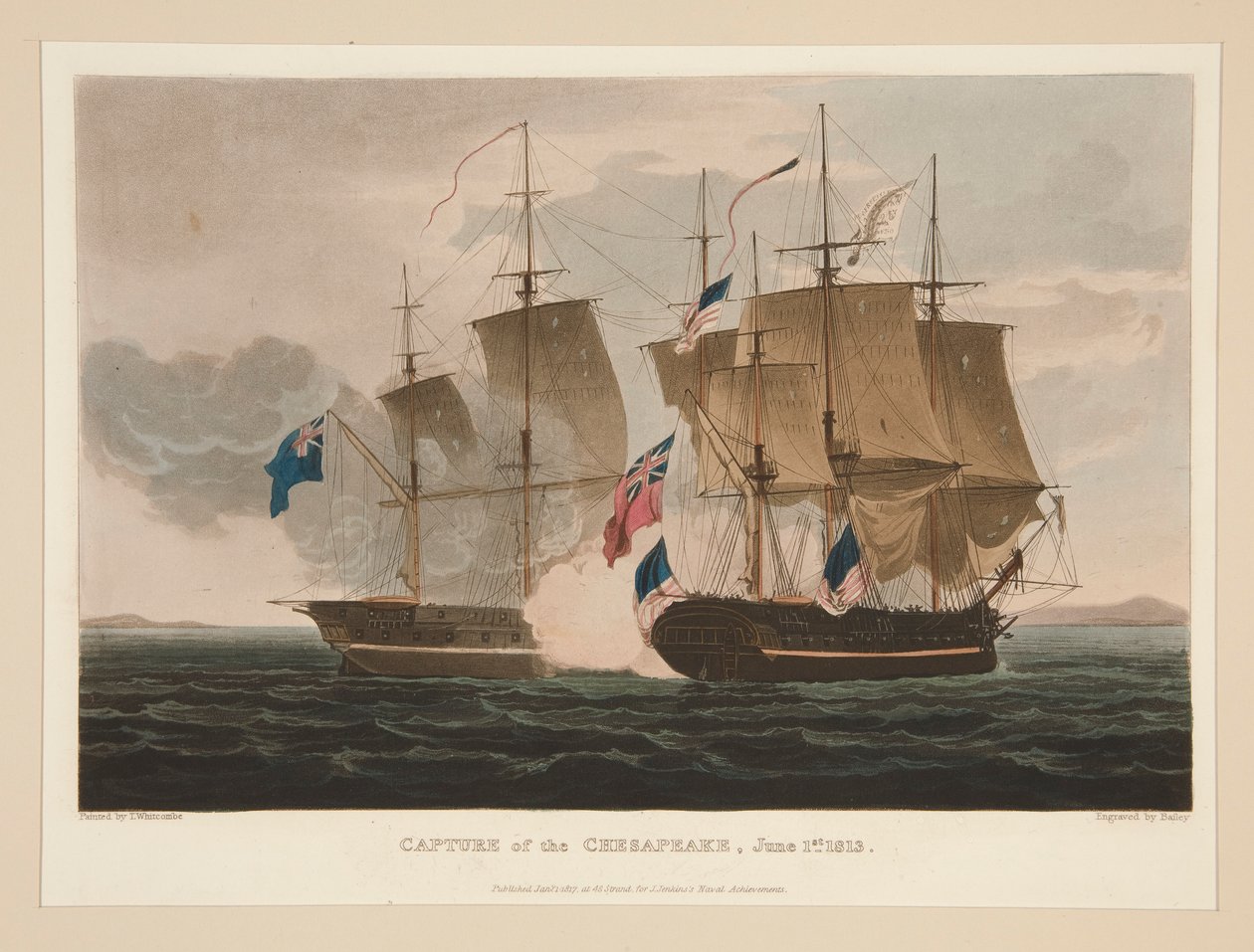 Capture of the Chesapeake by Bailey