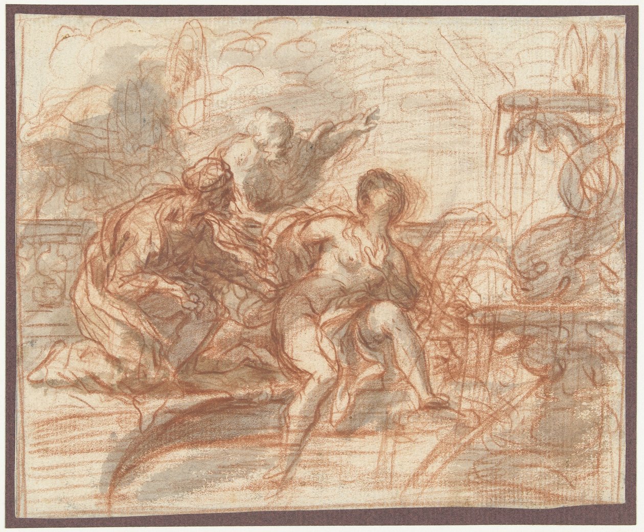 Susanna and the Elders by Baldassare Franceschini (attributed to)