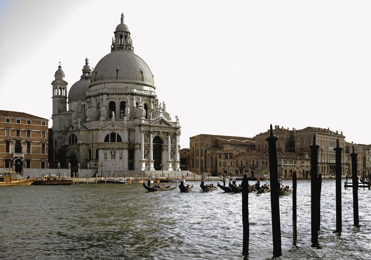View of the Basilica by Baldassare Longhena
