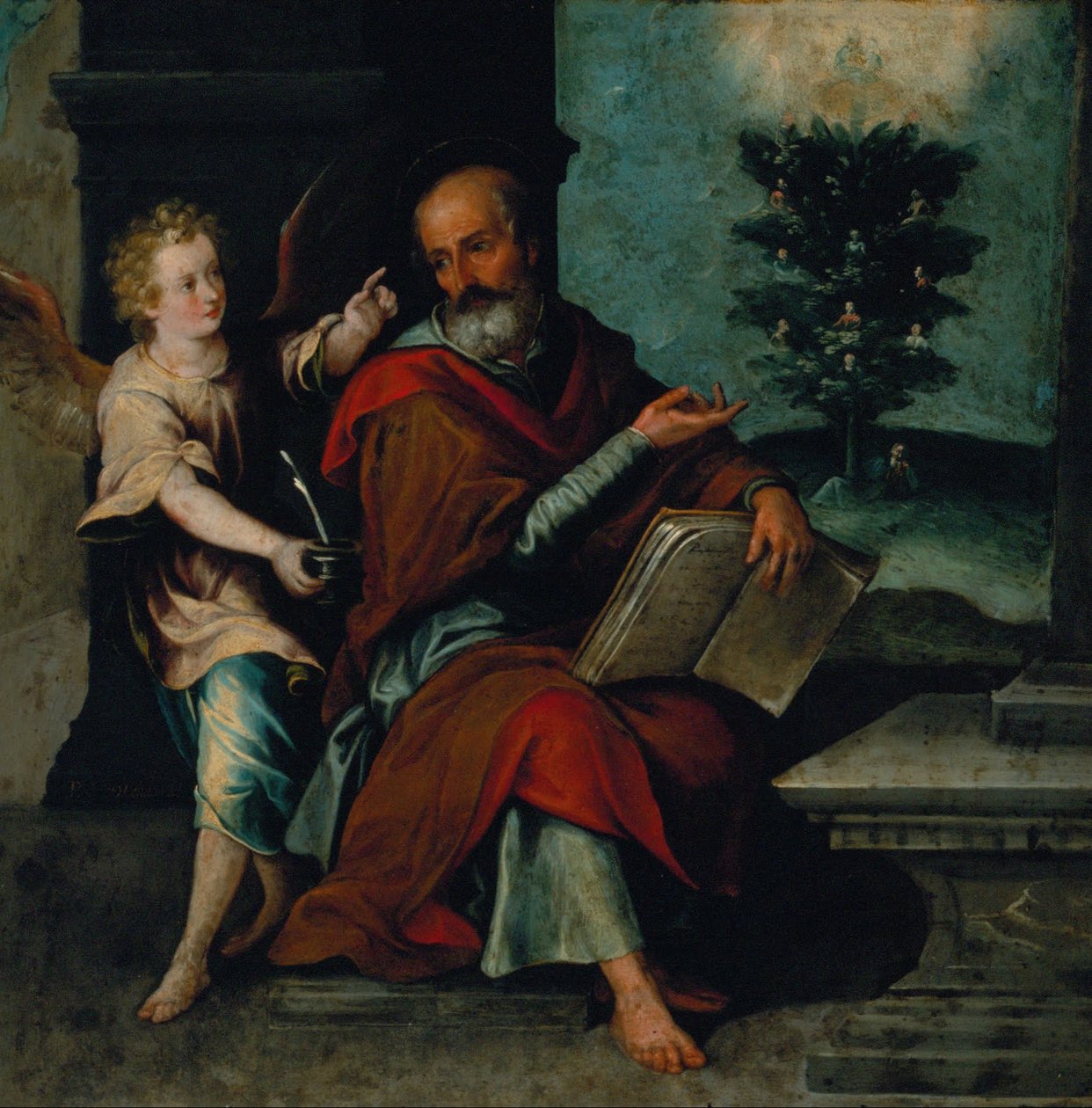 Saint Matthew by Baltasar de Echave Ibía