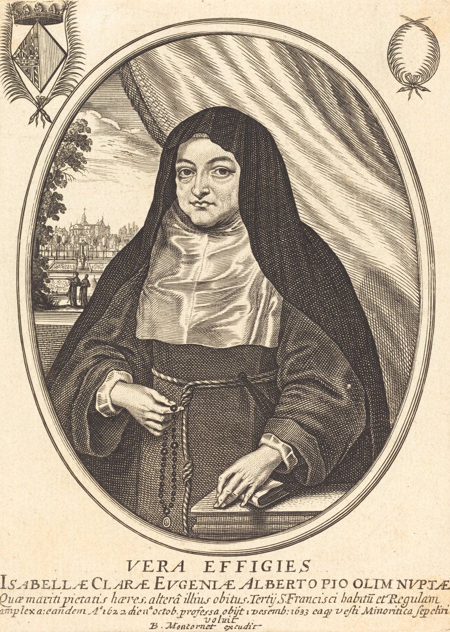 Isabelle Claire Eugénie by Balthasar Moncornet
