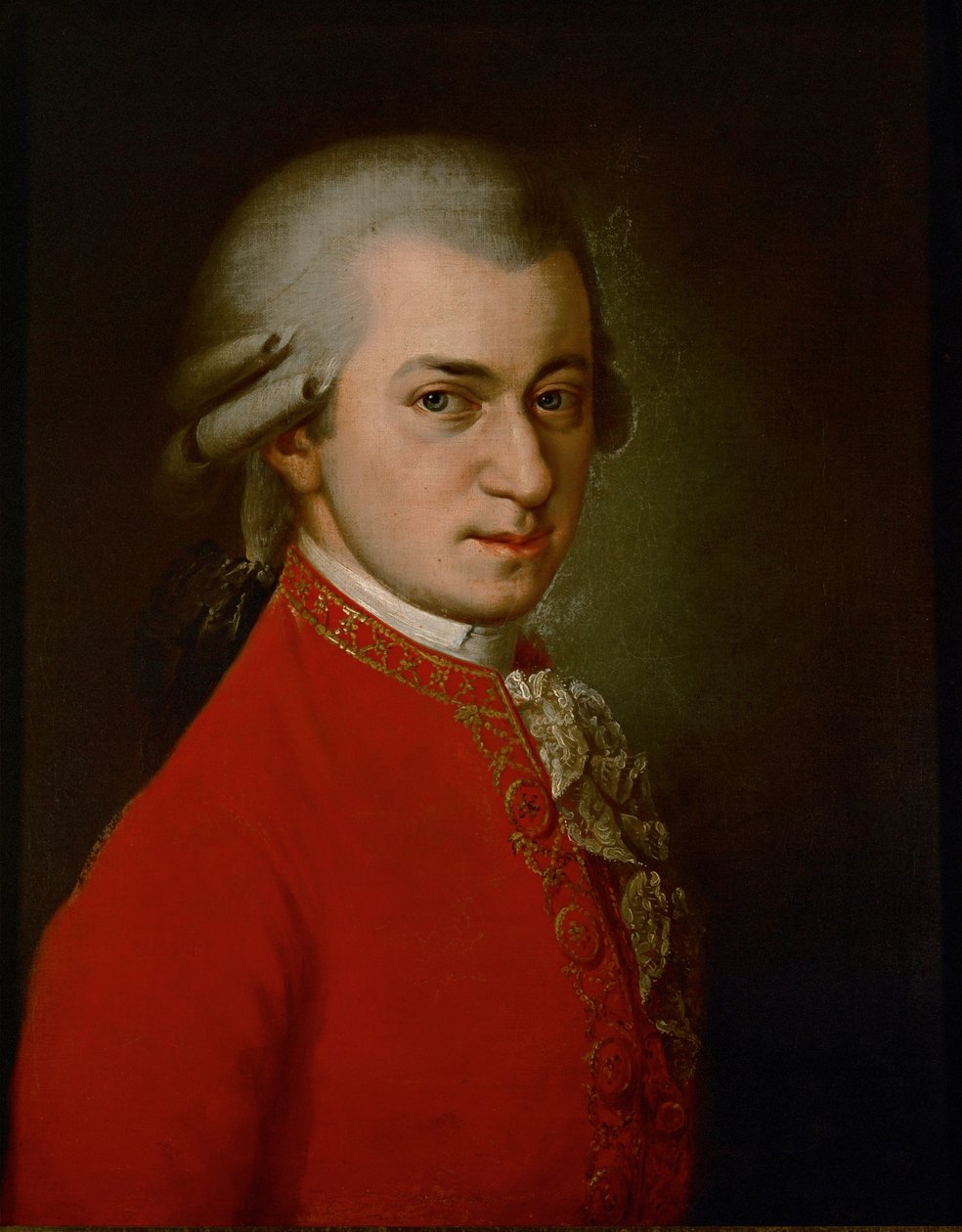 Wolfgang Amadeus Mozart by Barbara Krafft