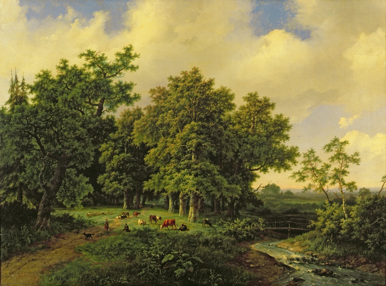 Landscape by Barend Cornelis Koekkoek