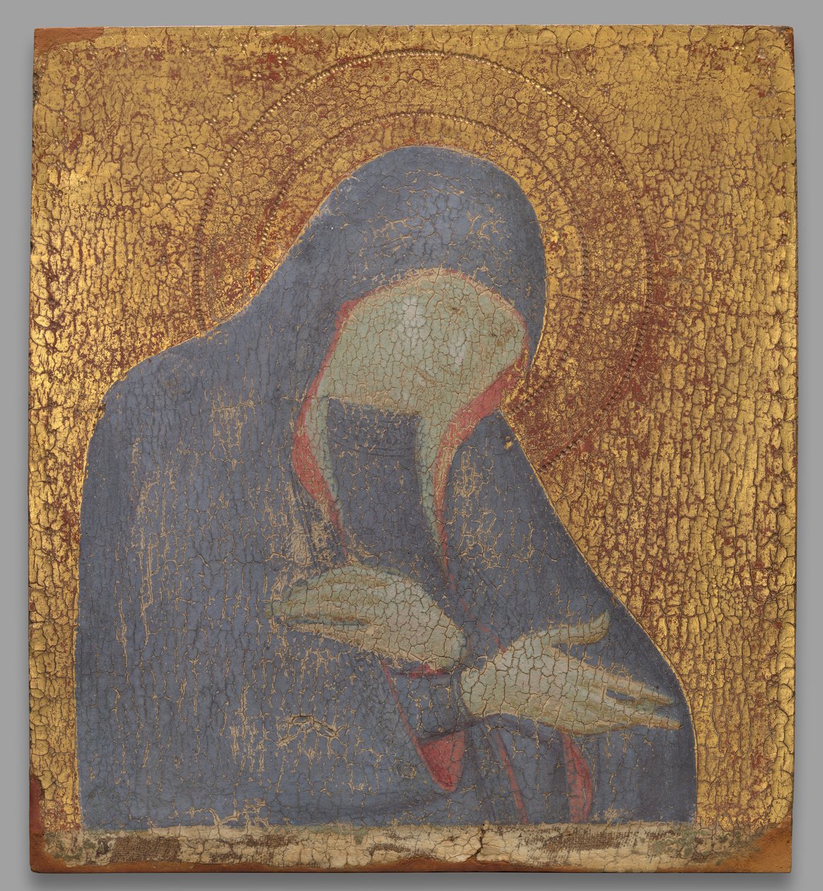 Mourning Virgin by Barnaba da Modena